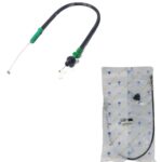 کابل گاز موتور XU7 ایساکو کد 13807013 پژو 405 پارس سمند